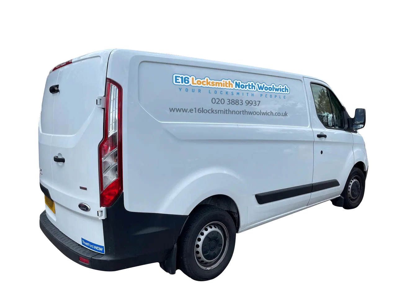 E16 Locksmith North Woolwich van